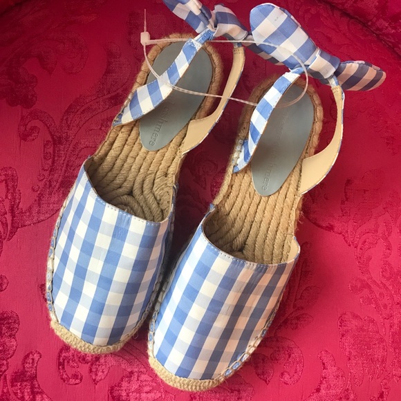 Anthropologie Shoes - Cupcakes and Cashmere Spring gingham shoes